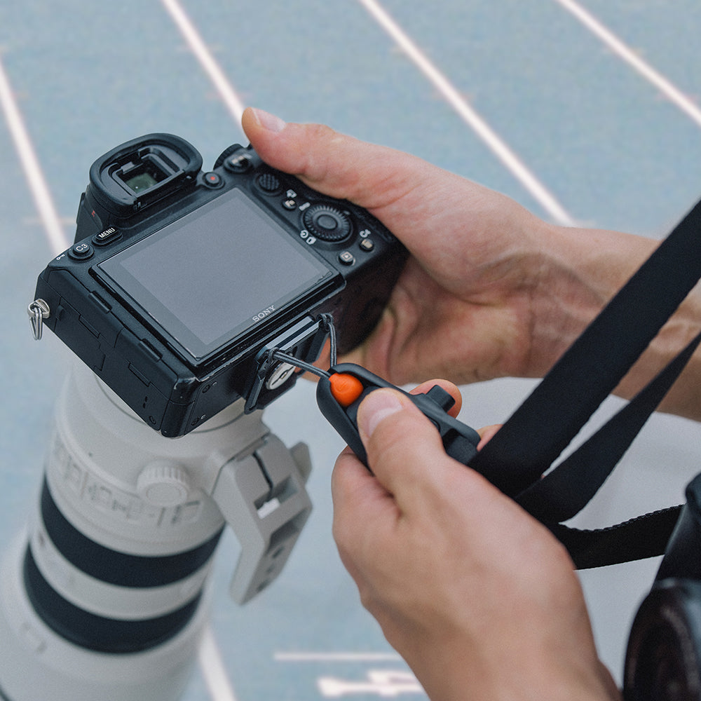 PGYTECH Camera Strap Pro popruh Midnight Black rychloupínací