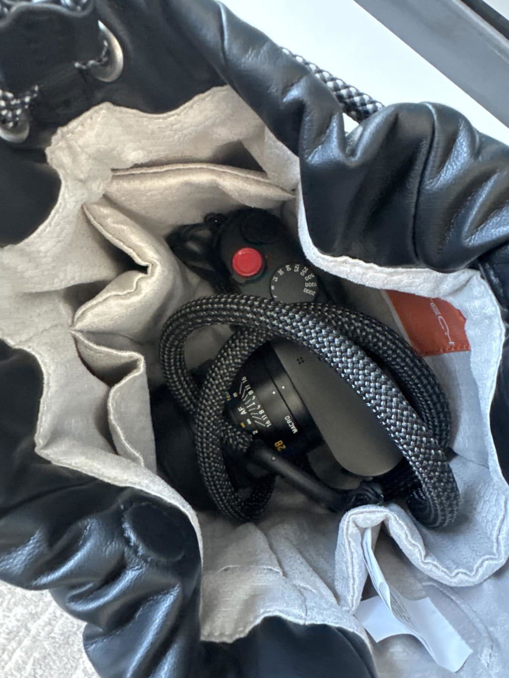 PGYTECH OneGo Drawstring Bag vak Midnight ochrana techniky