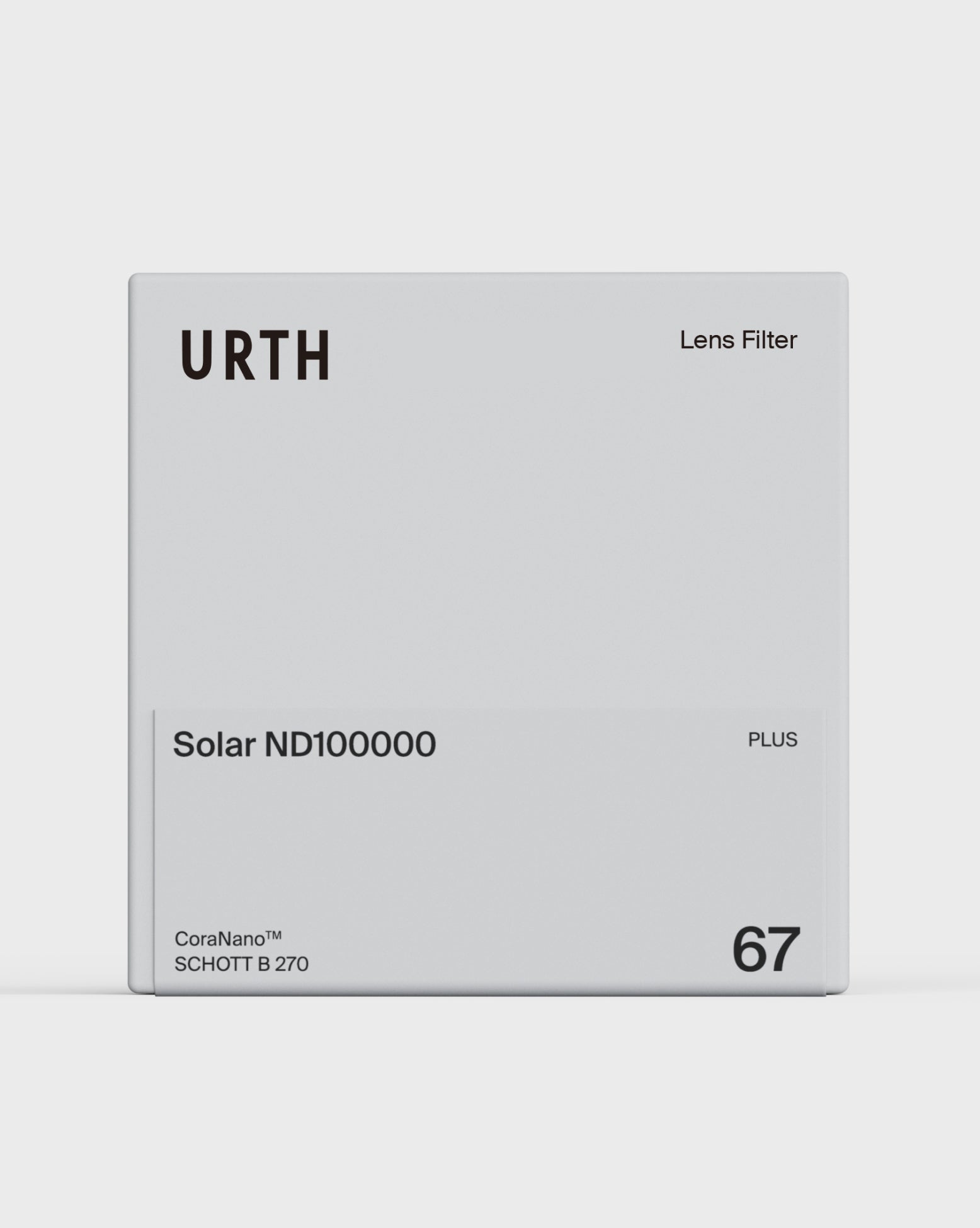 Urth Solar ND100000 filtr Plus 16,67 EV sklo
