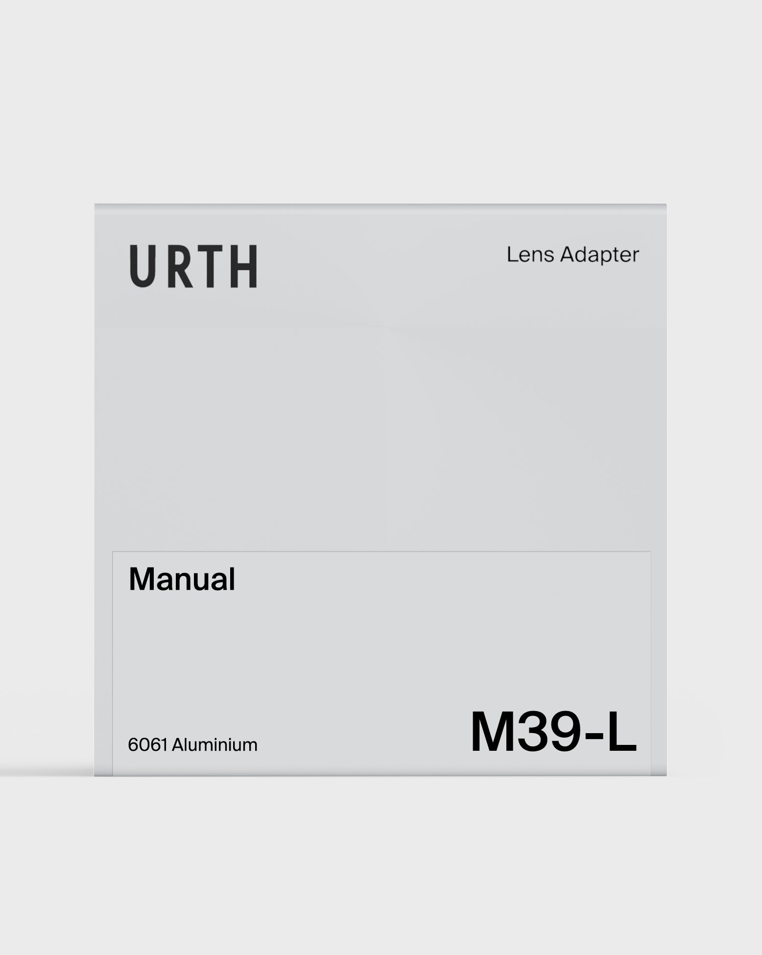 Urth adaptér M39 na Leica L manuální hliníkový