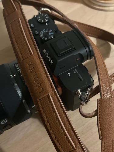 Loulex Strap řemínek na fotoaparát černý 110 cm