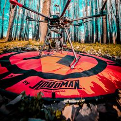 Hoodman HDLP přistávací plocha pro dron 5 ft oranžová