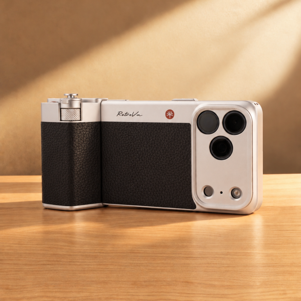 PGYTECH RetroVa 2X kit s gripem pro iPhone 17 Pro Max