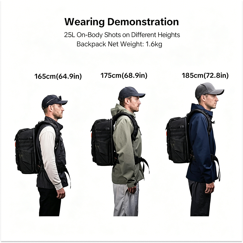 PGYTECH OneMo Tactical batoh 25L Dark Night Camo