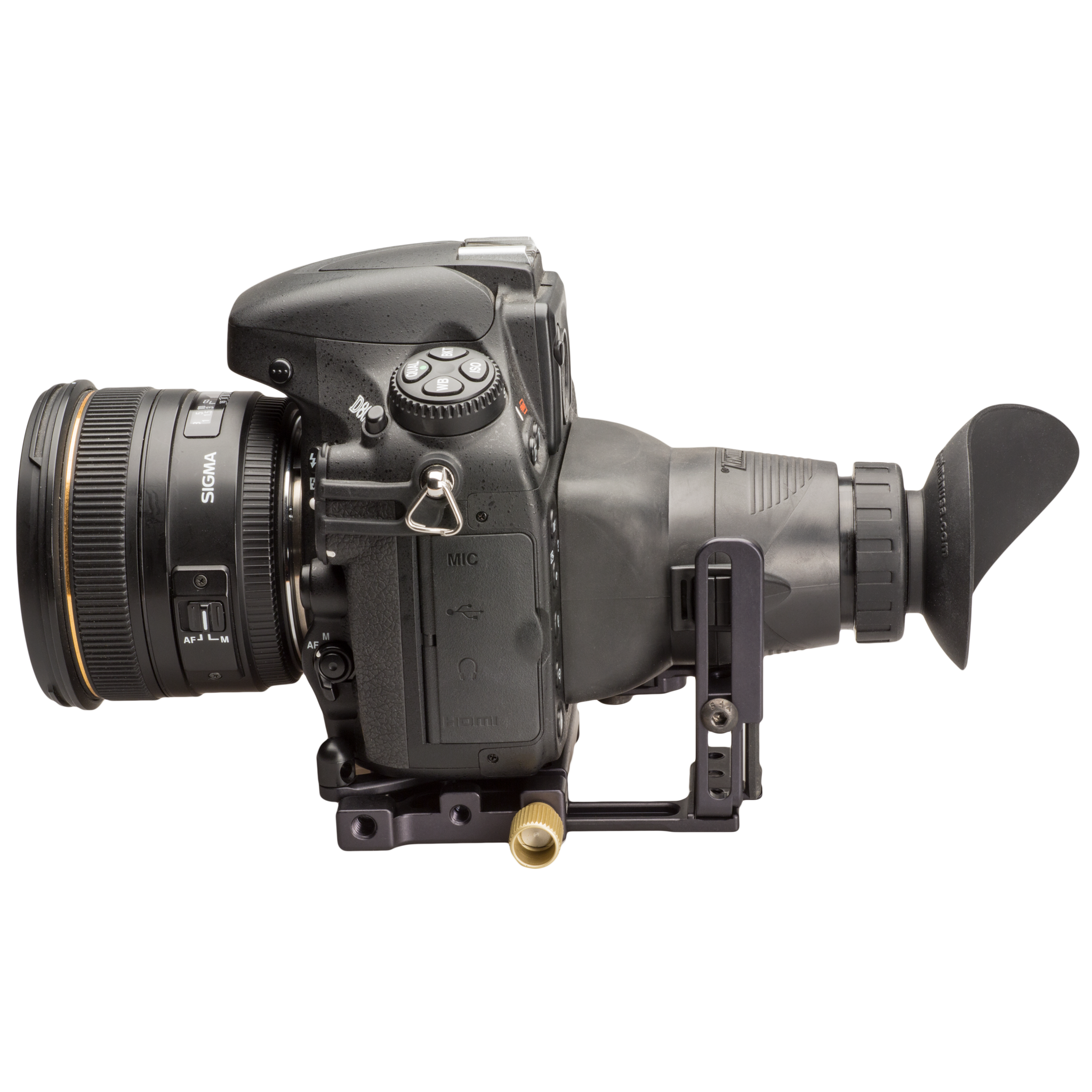 Hoodman Live View Kit lupa na displej DSLR skleněná