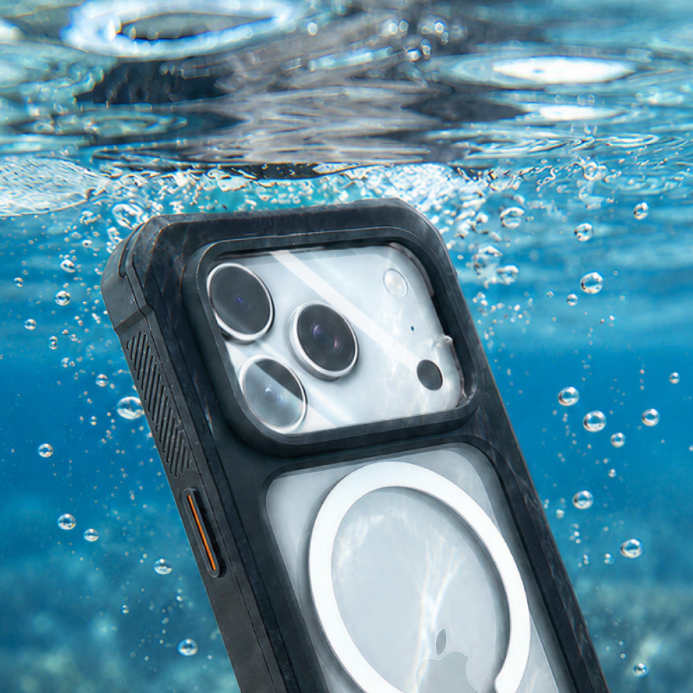 PGYTECH vodotěsné pouzdro iPhone 17 Pro Max černé