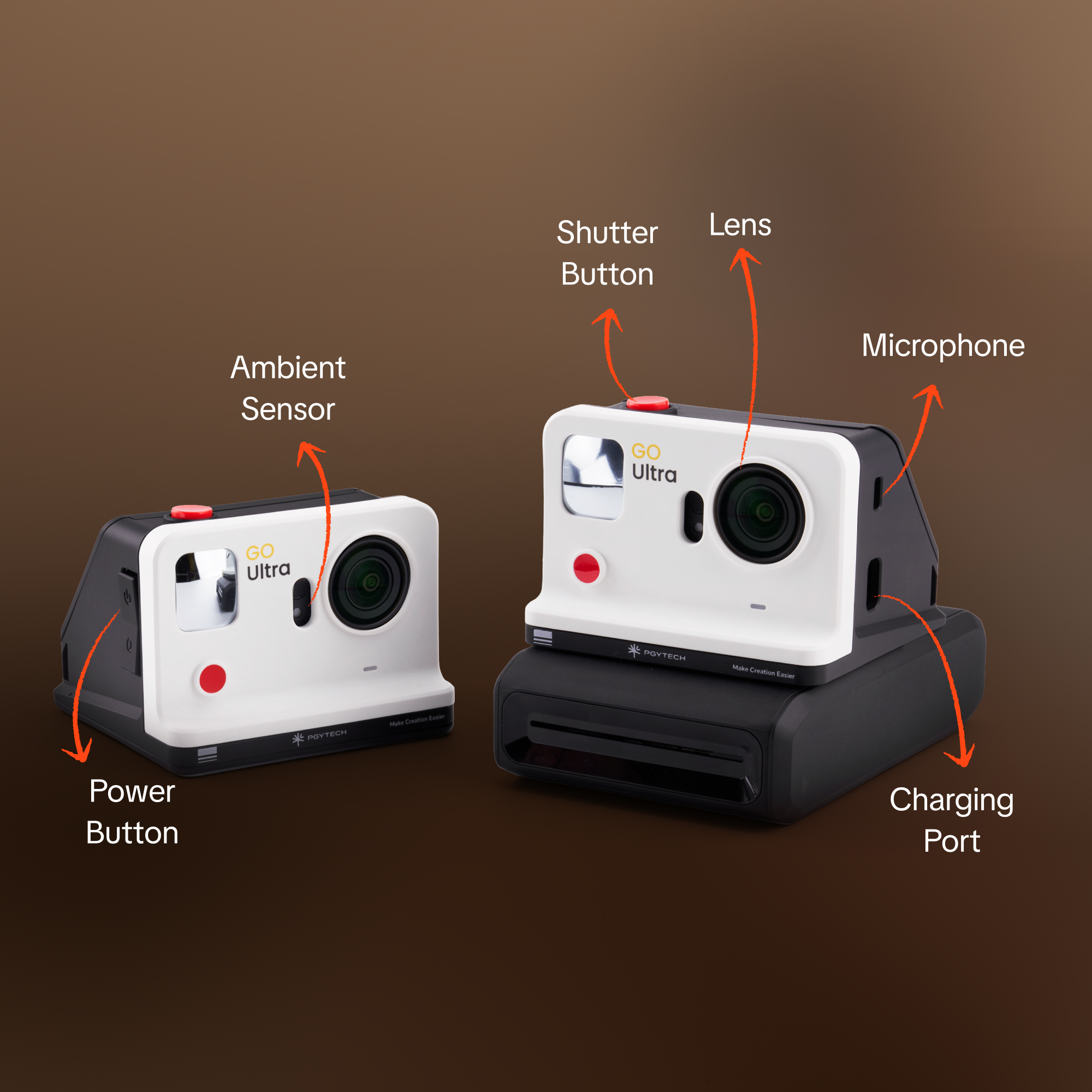 PGYTECH GO Ultra FunCam pouzdro Kit