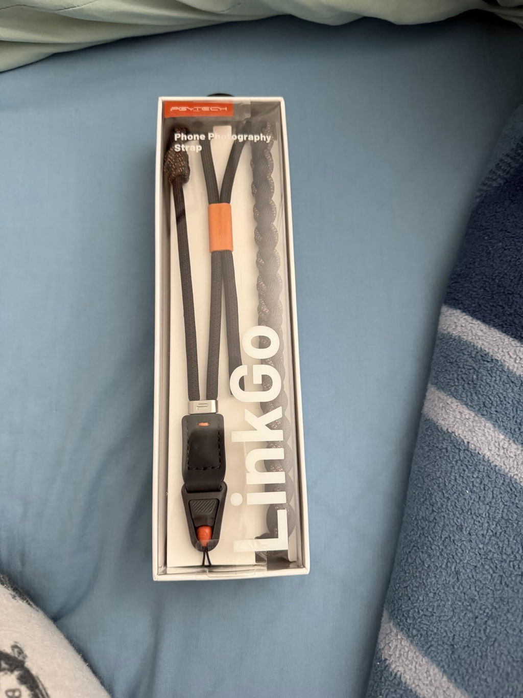 PGYTECH LinkGo Strap řemínek Misty Grey textilní 10 kg