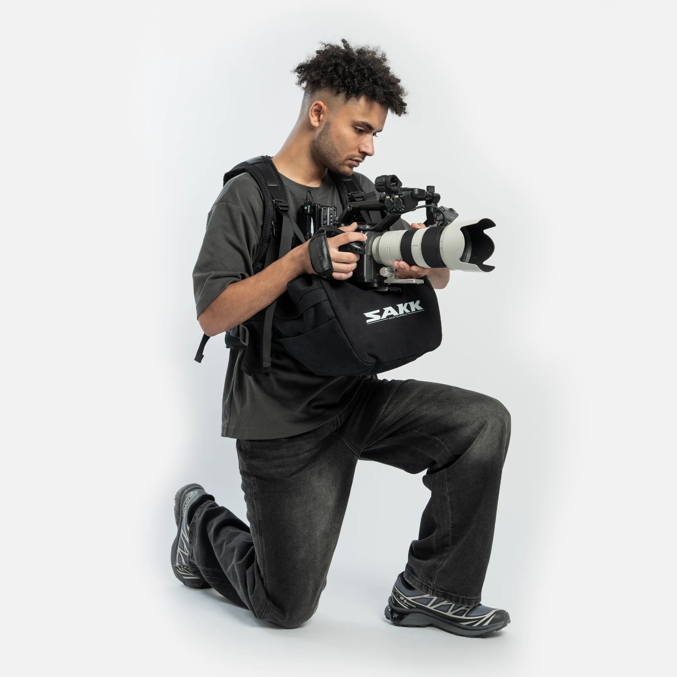 Sakk Camera Saddle Harness postroj stabilizátor