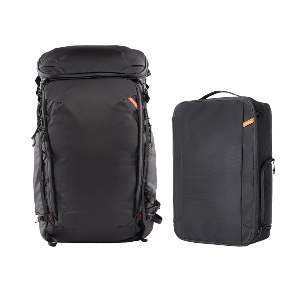PGYTECH OnePro Flex 50L fotobatoh Space Black + insert L rozšiřitelný