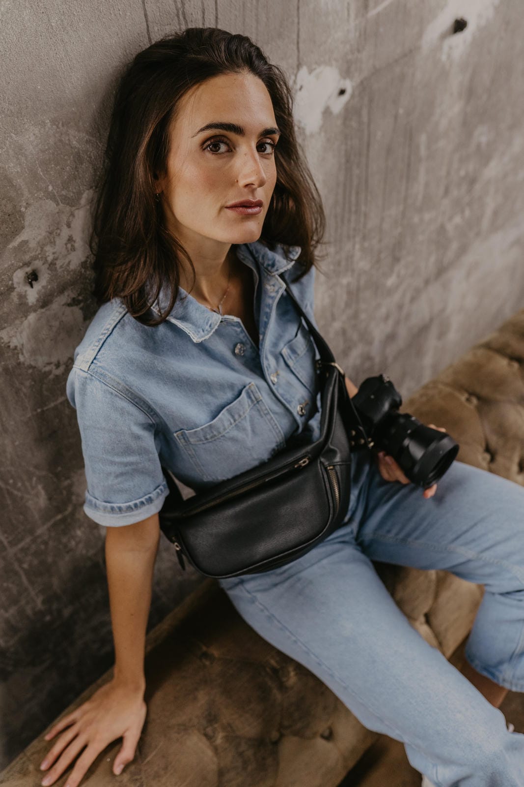Loulex Fanny Pack fotobrašna ledvinka 30×15×12 cm