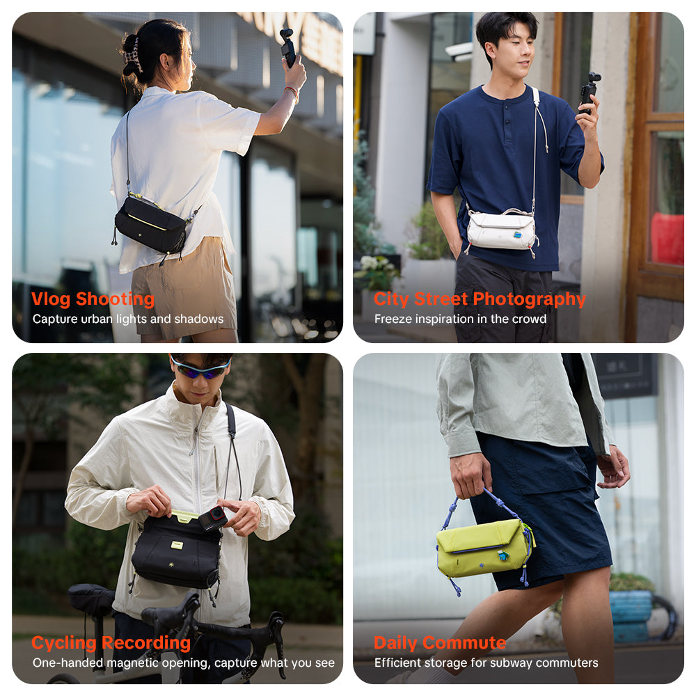 PGYTECH OneGo Pocket sling brašna Space Black
