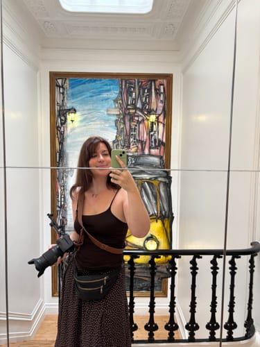 Loulex Crossbody popruh na fotoaparát černý do 150 cm