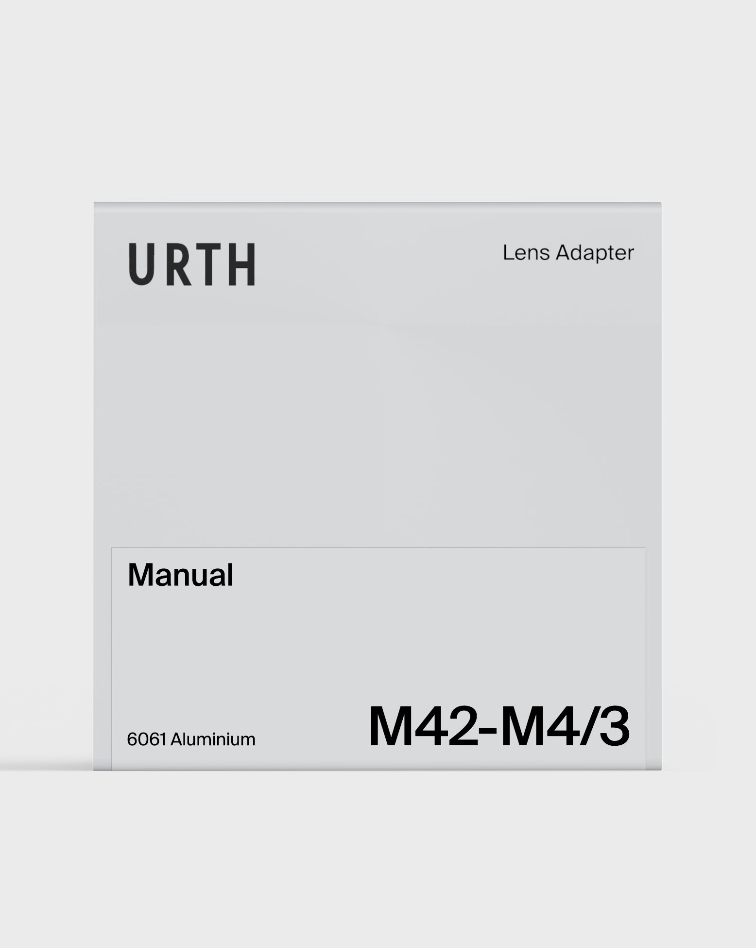 Urth adaptér M42 na Micro 4/3 manuální hliníkový