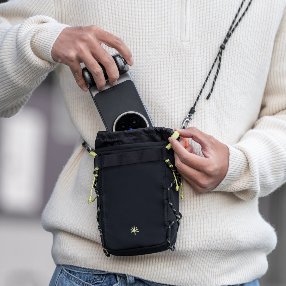 PGYTECH OneGo crossbody brašna na mobil černá