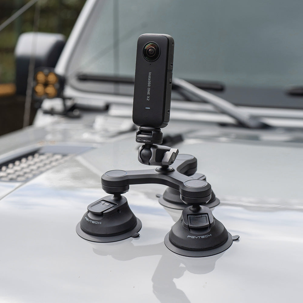 PGYTECH CapLock tříramenný přísavný držák