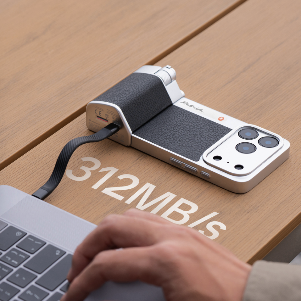 PGYTECH RetroVa 2X kit s gripem pro iPhone 17 Pro Max