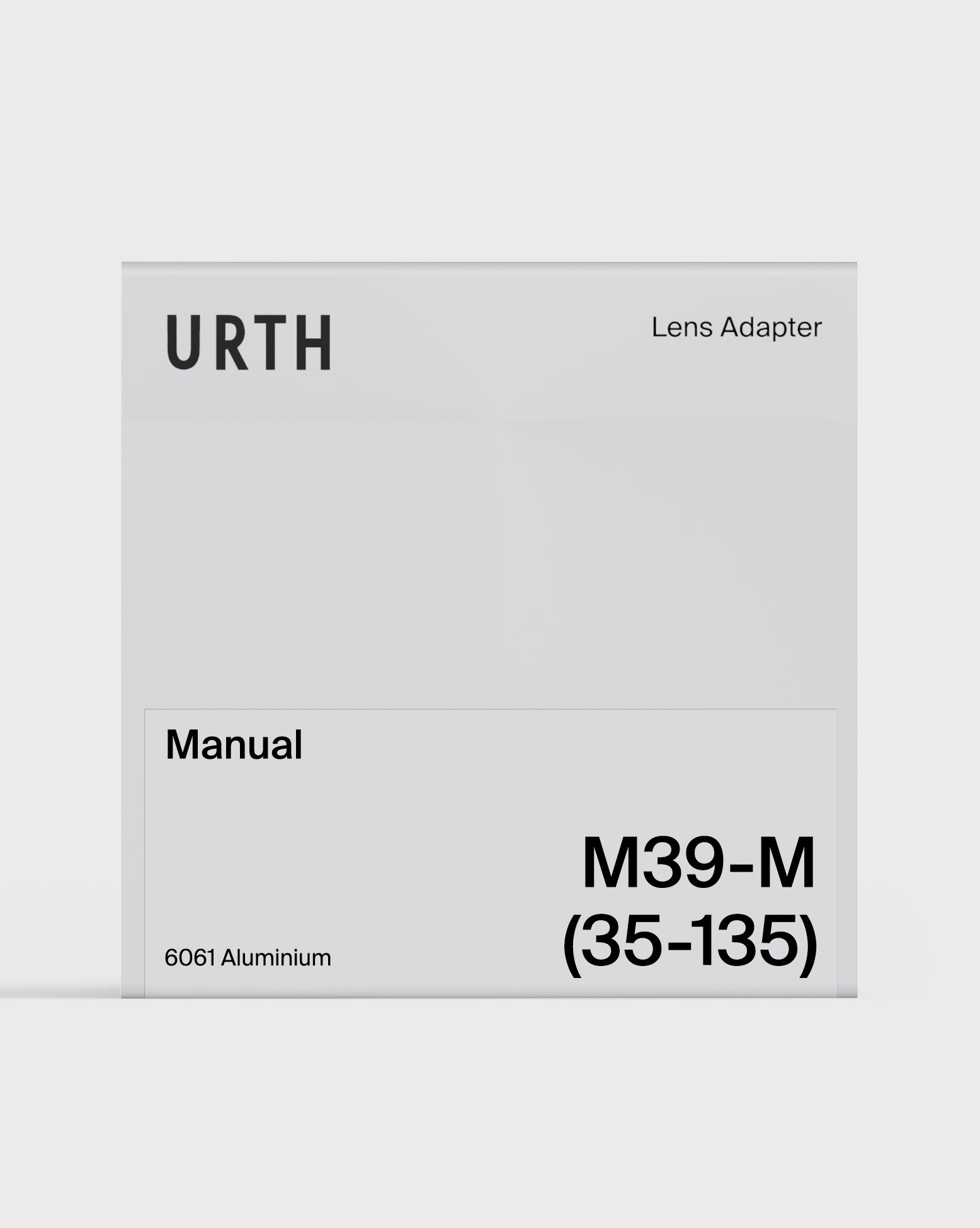 Urth adaptér M39 – Leica M 35-135 mm manuální