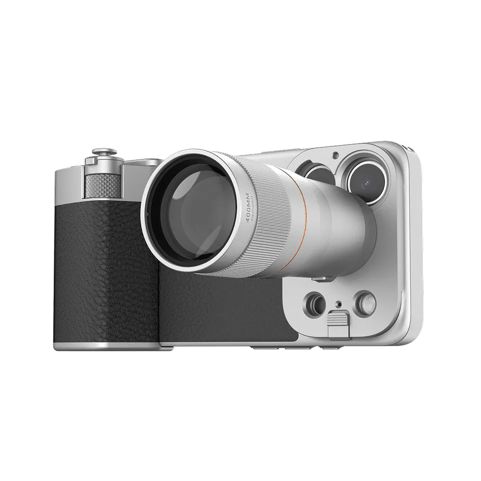 PGYTECH RetroVa 4X kit s teleobjektivem pro iPhone 17 Pro Max
