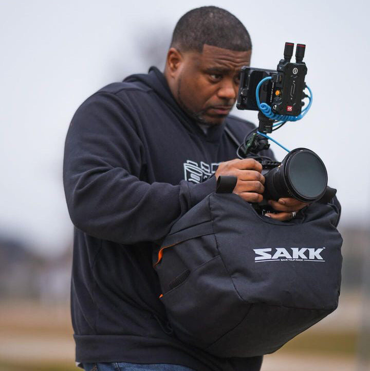 Sakk Camera Saddle stabilizátor kamery 35 cm plátěný