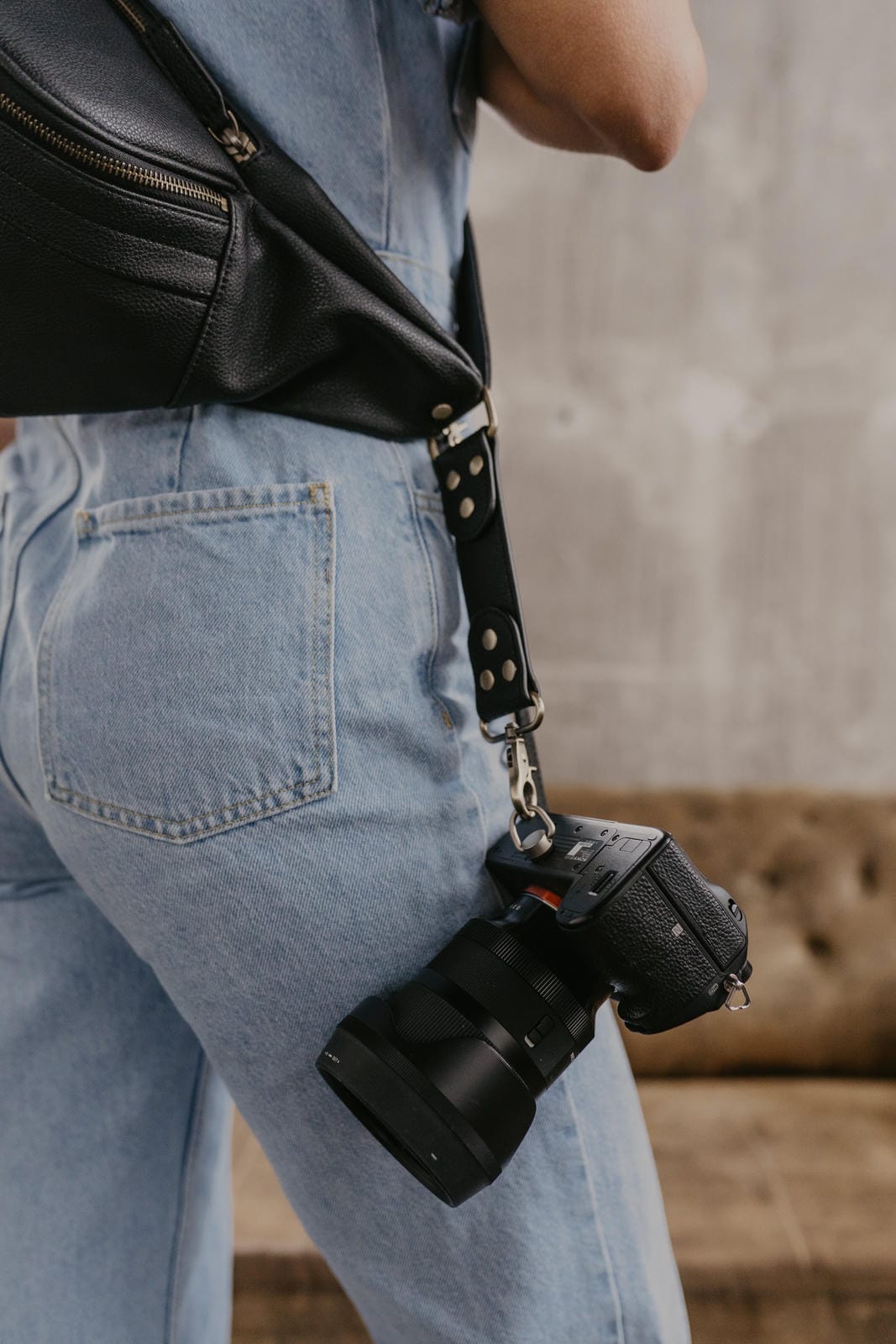 Loulex Fanny Pack fotobrašna ledvinka 30×15×12 cm