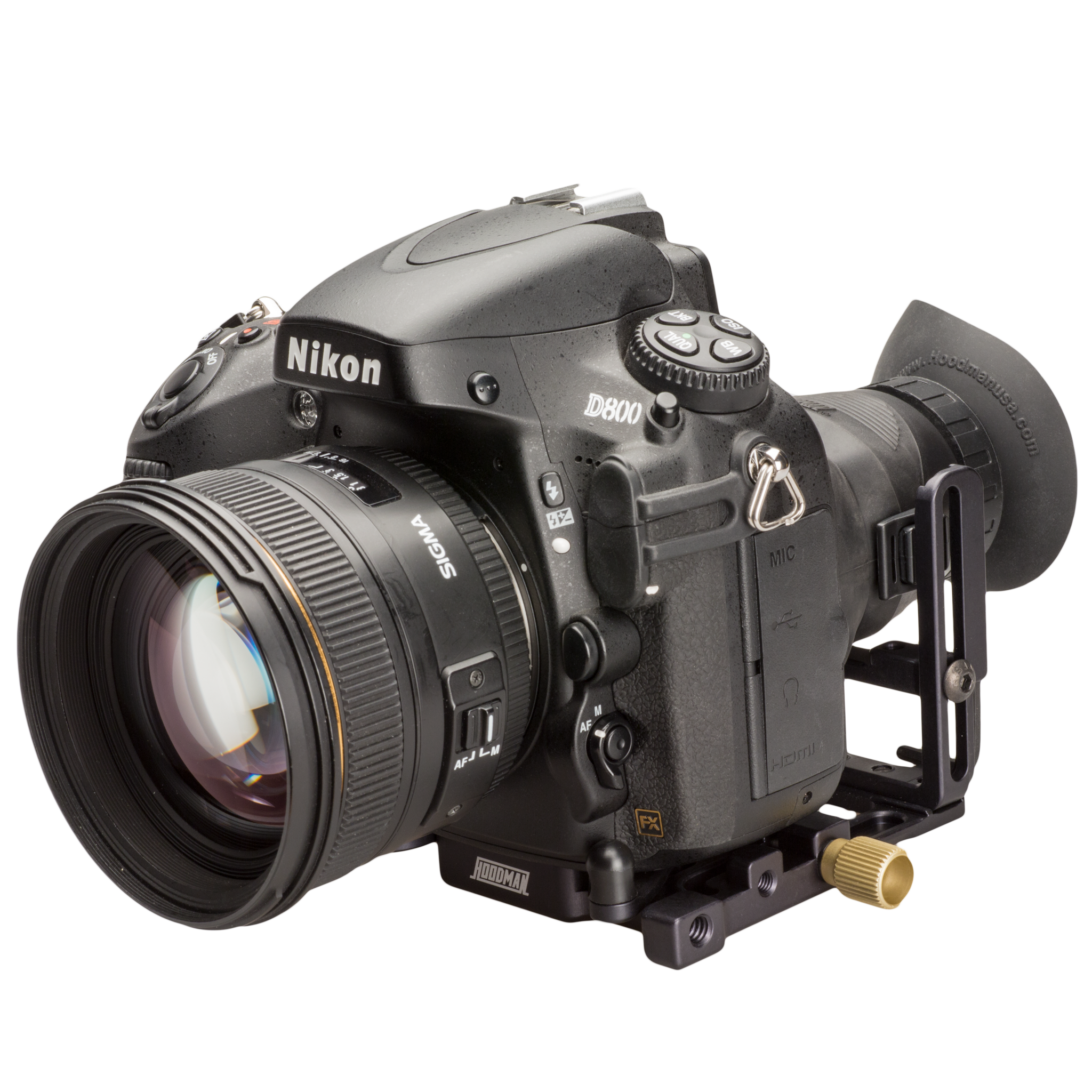 Hoodman Live View Kit lupa na displej DSLR skleněná