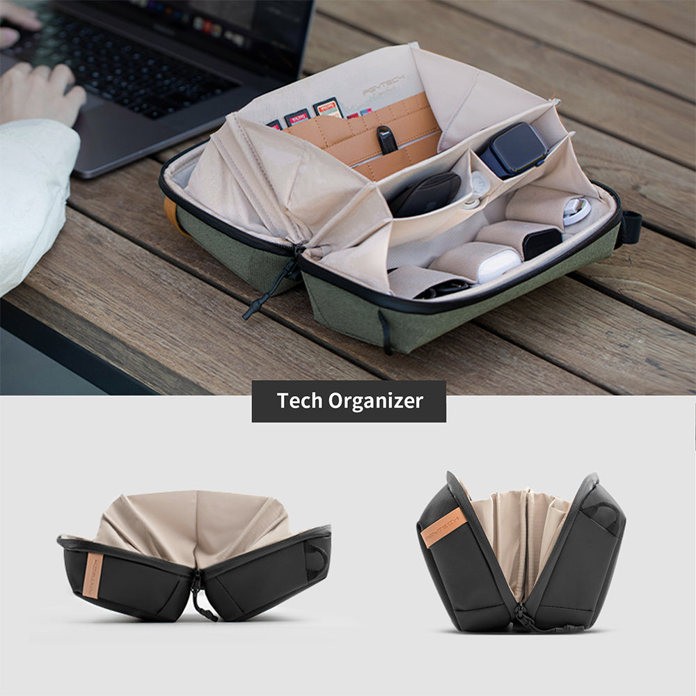 PGYTECH Mini Tech Organizer pouzdro na kabely Twilight Black
