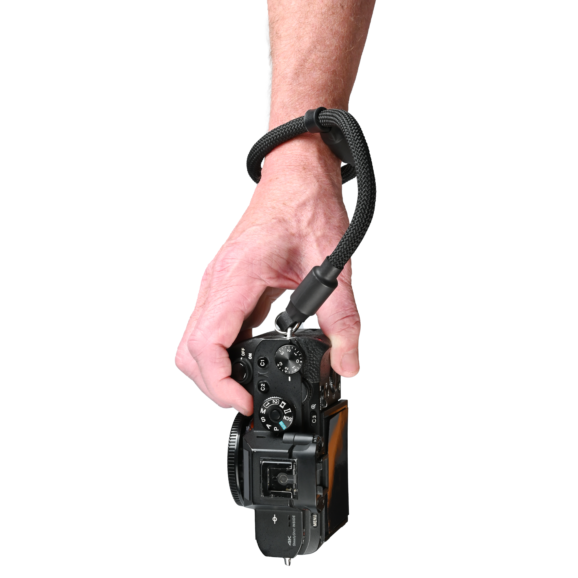 Hoodman Wrist Strap poutko na zápěstí černé