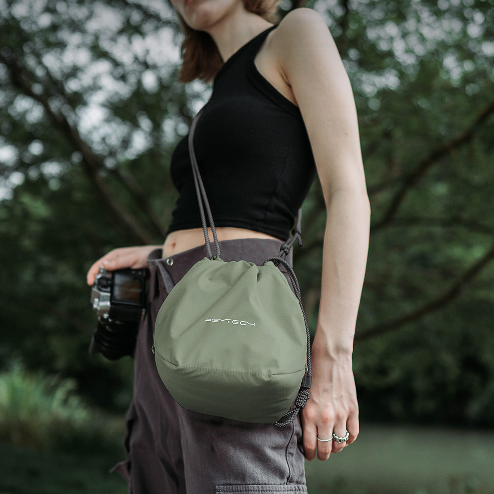 PGYTECH OneGo Drawstring Bag vak Midnight ochrana techniky