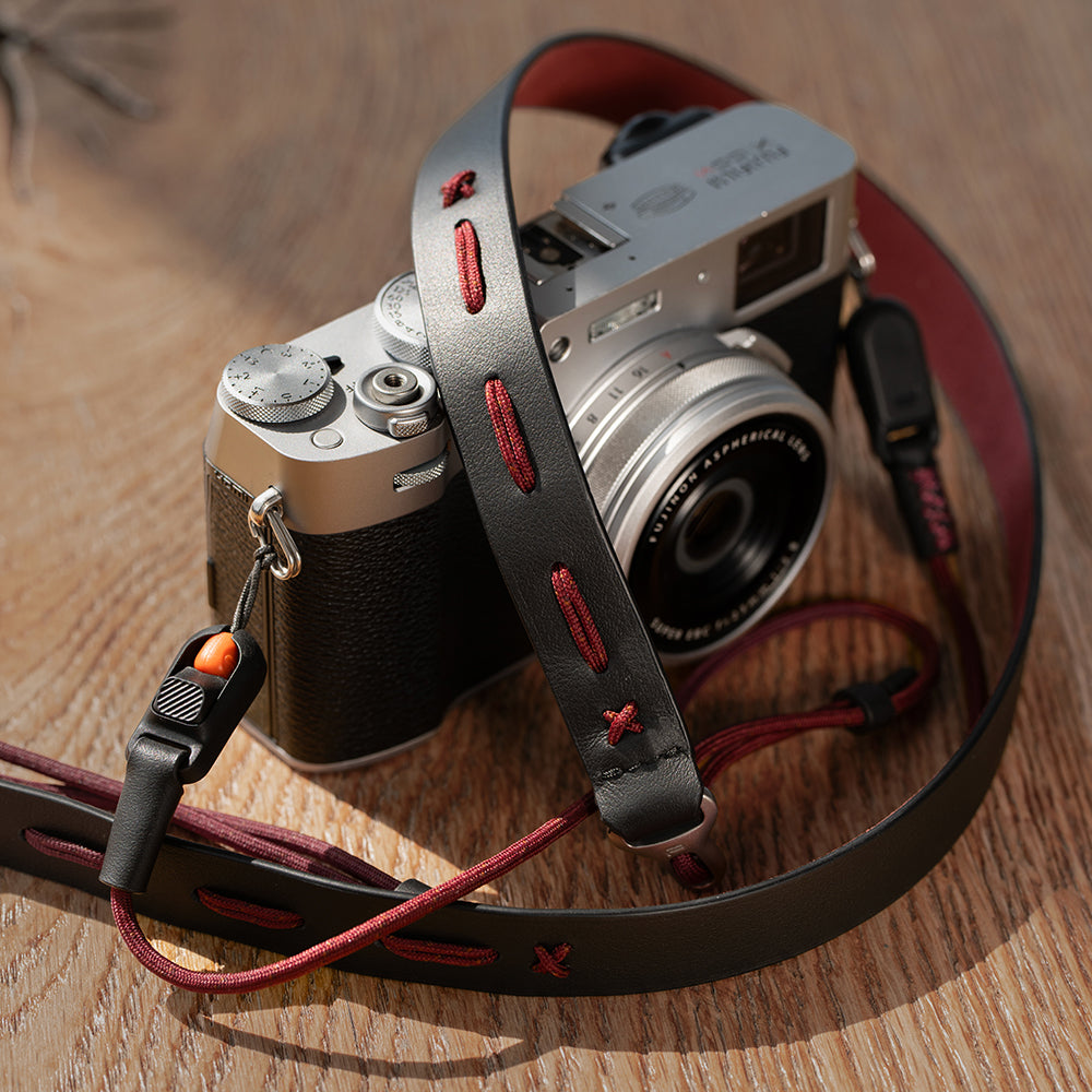 PGYTECH Camera Strap Slim Vintage popruh Midnight Black