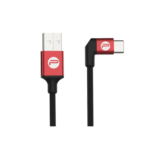 PGYTECH USB A – Type-C kabel 35 cm červený