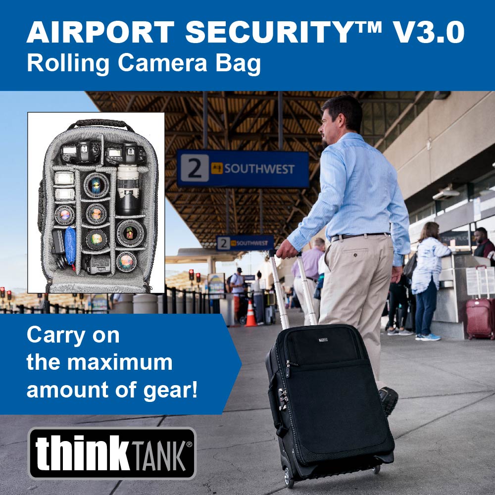ThinkTank Airport Security V3.0 kufr na kolečkách palubní