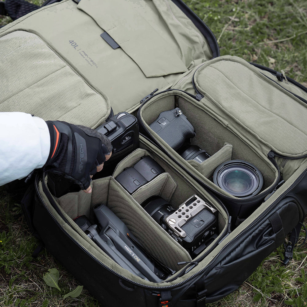 PGYTECH OnePro Flex batoh 50L Space Black + insert M