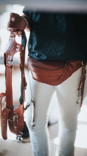 Loulex Fanny Pack Mini fotobrašna ledvinka 2,7 l