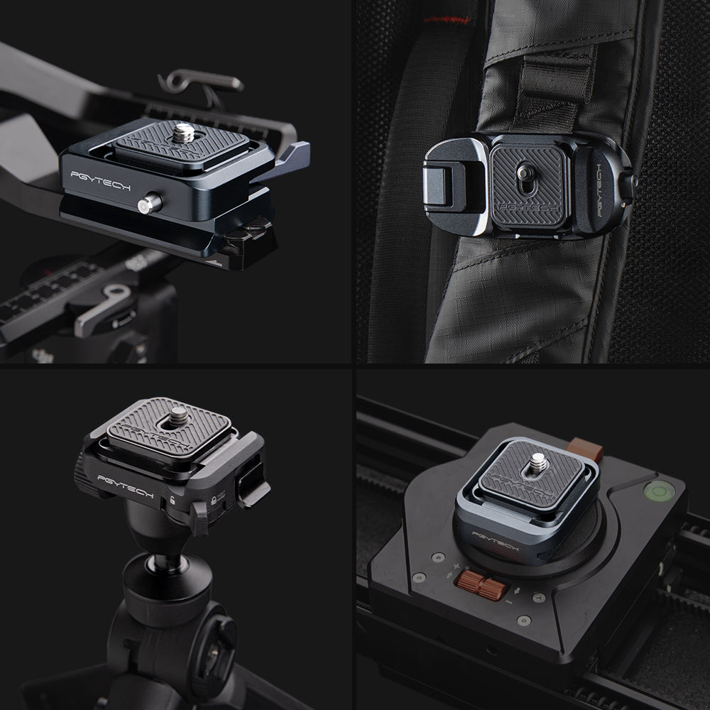 PGYTECH Ronin svorka stabilizátor rychloupínací hliník