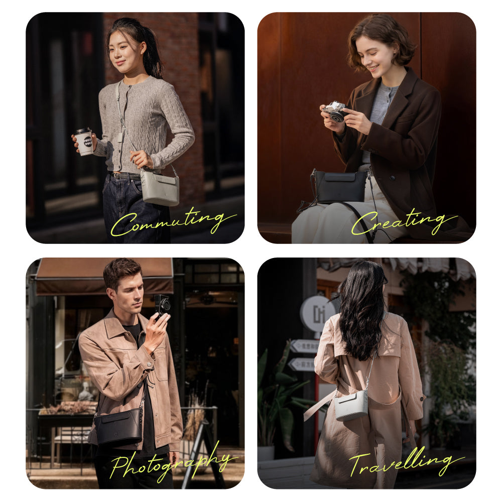 PGYTECH OneGo Classic crossbody brašna černá horizontální