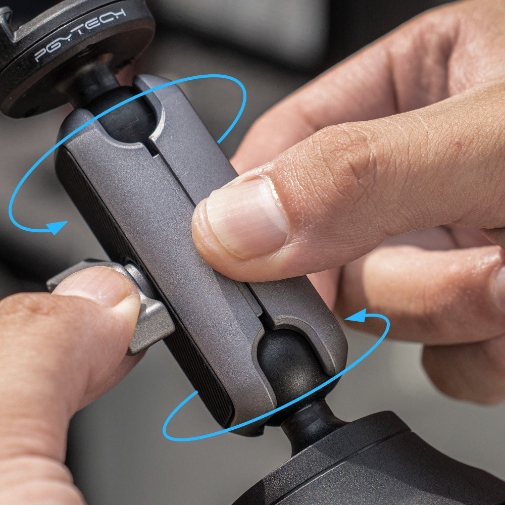 PGYTECH CapLock přísavný držák akční kamera hliník