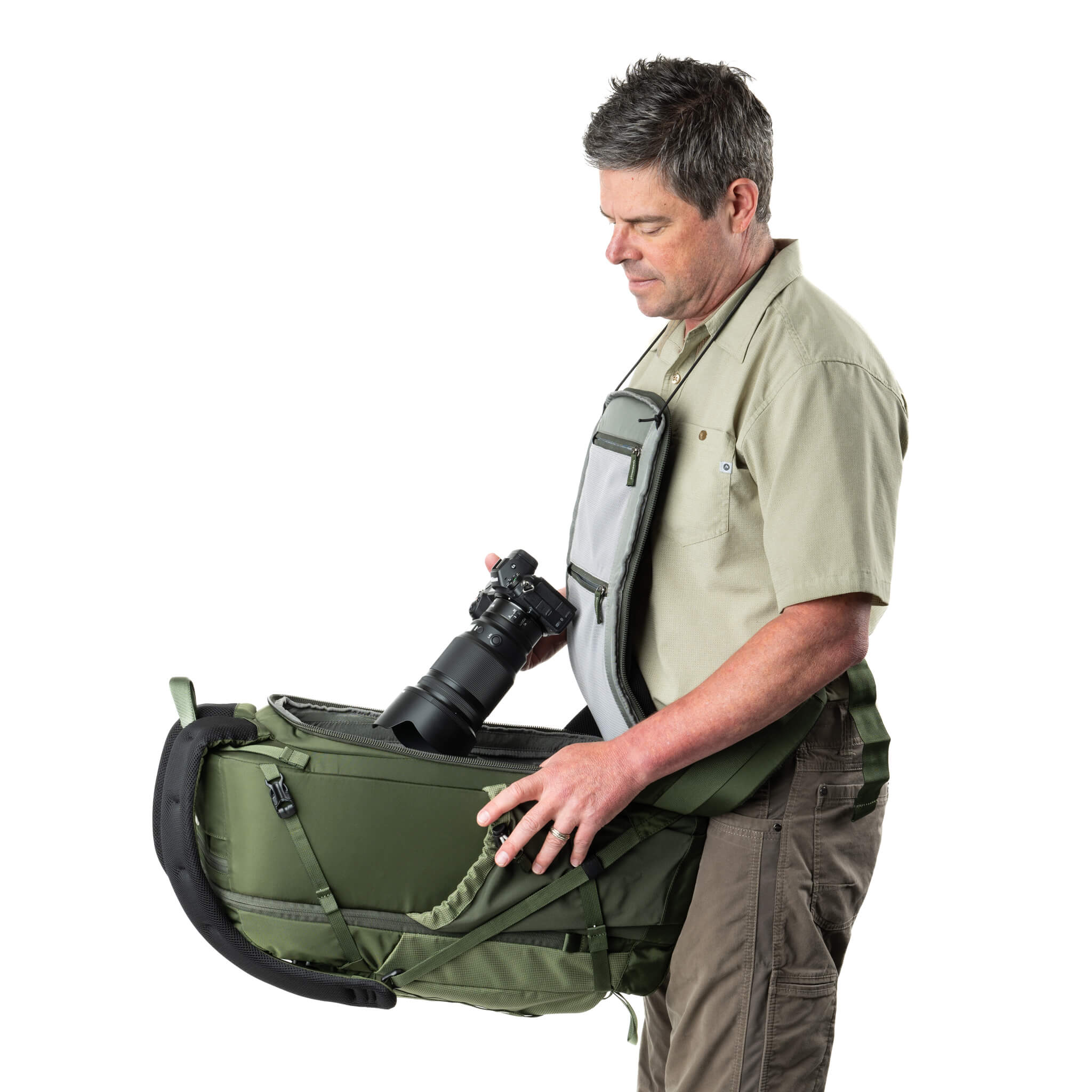 ThinkTank BackLight 36L fotobatoh Montane Green 16" notebook