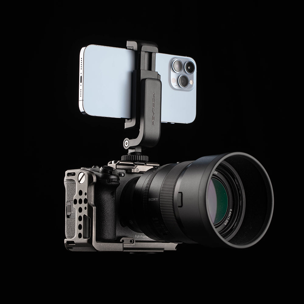 PGYTECH Cold Shoe držák telefonu 60–92 mm
