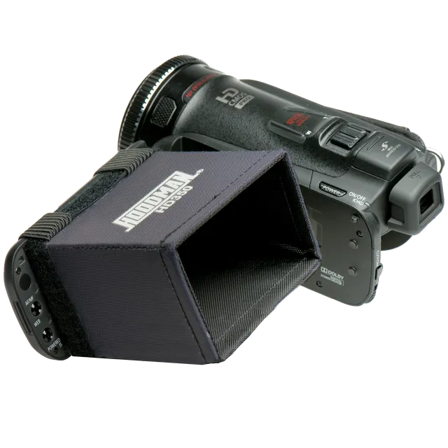 Hoodman HD350 sluneční clona na displej kamery 3,5"
