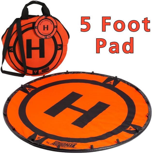 Hoodman HDLP přistávací plocha pro dron 5 ft oranžová