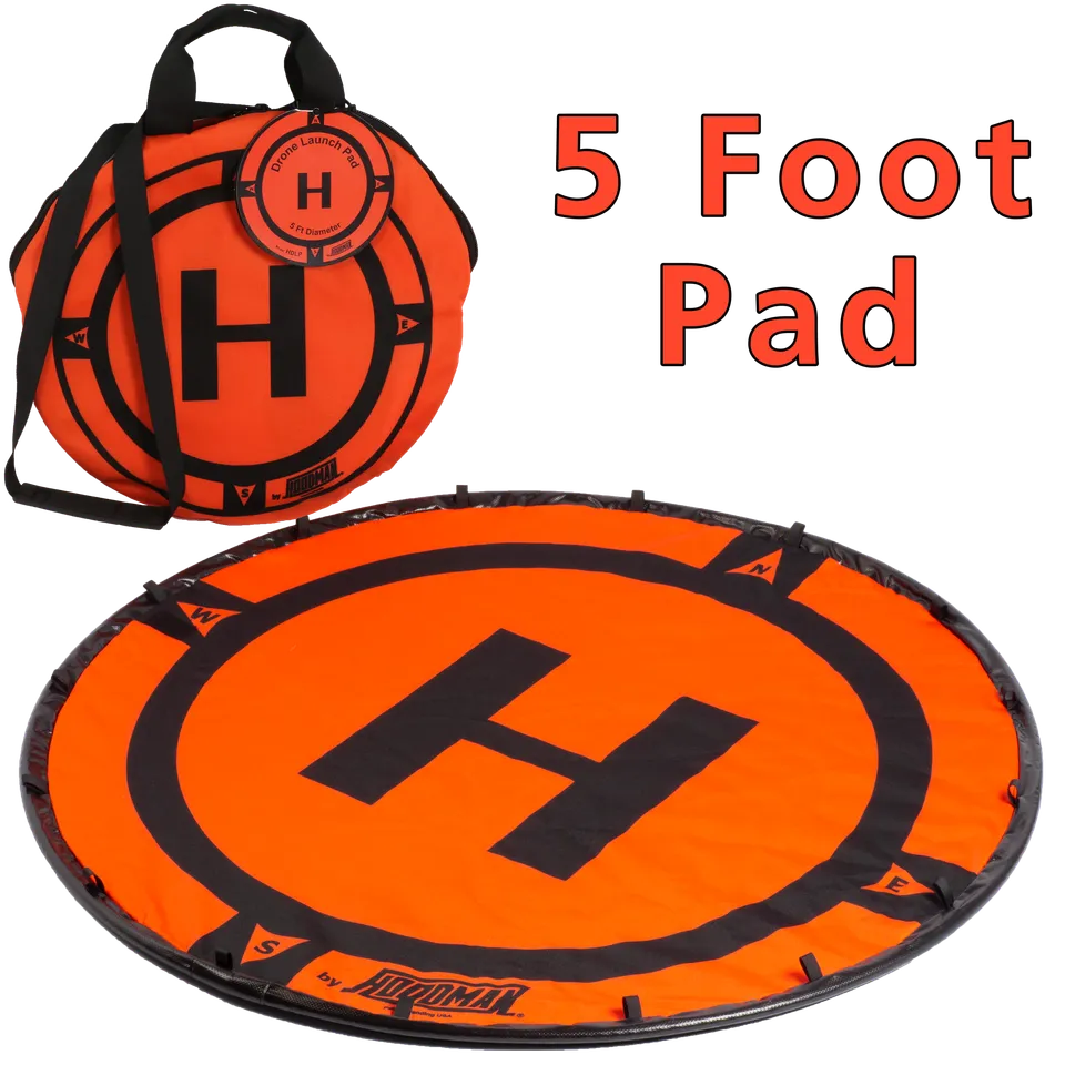 Hoodman HDLP přistávací plocha pro dron 5 ft oranžová