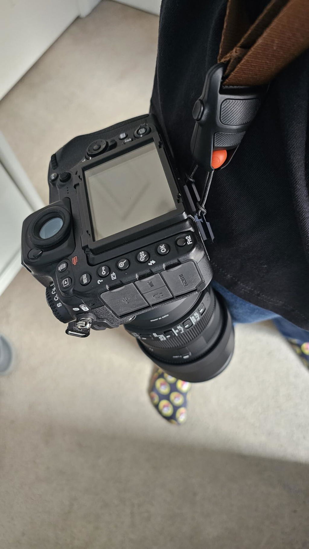 PGYTECH Camera Strap Pro popruh Midnight Black rychloupínací