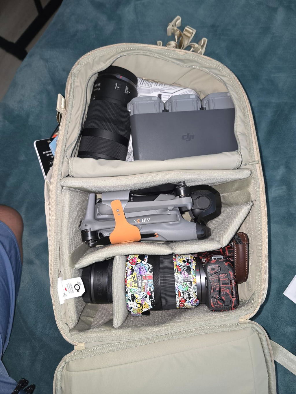PGYTECH OneGo Lite fotobatoh 16L Cream