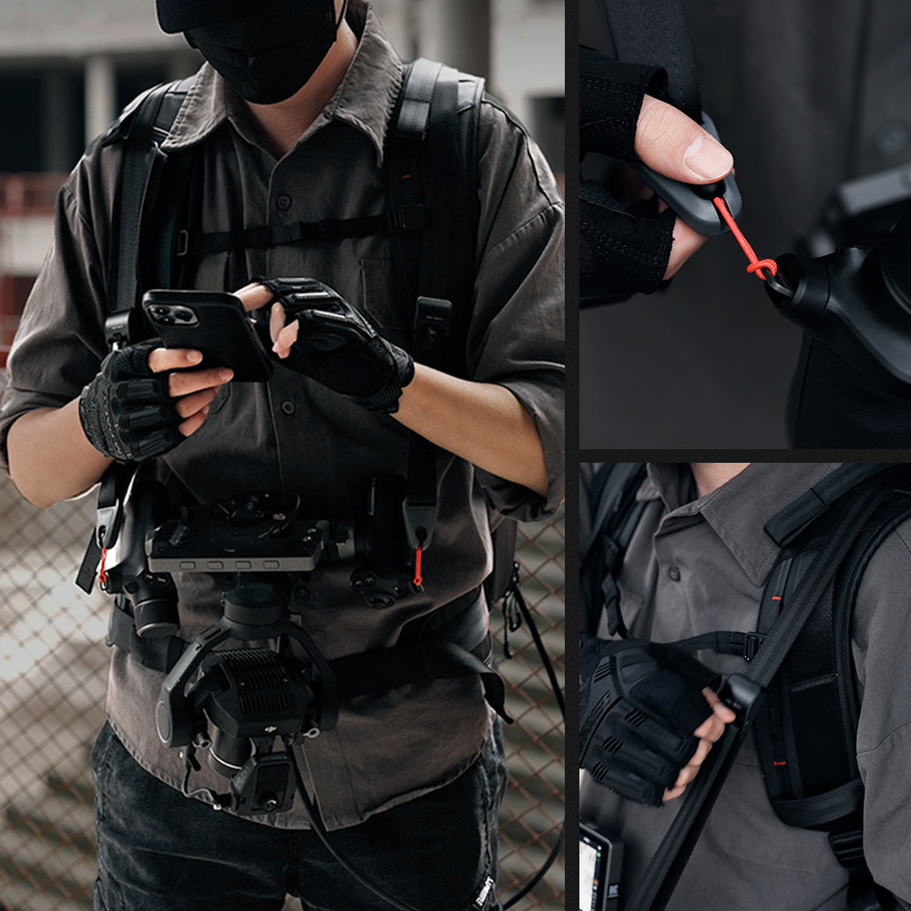 PGYTECH batoh na DJI Ronin 4D s klipem
