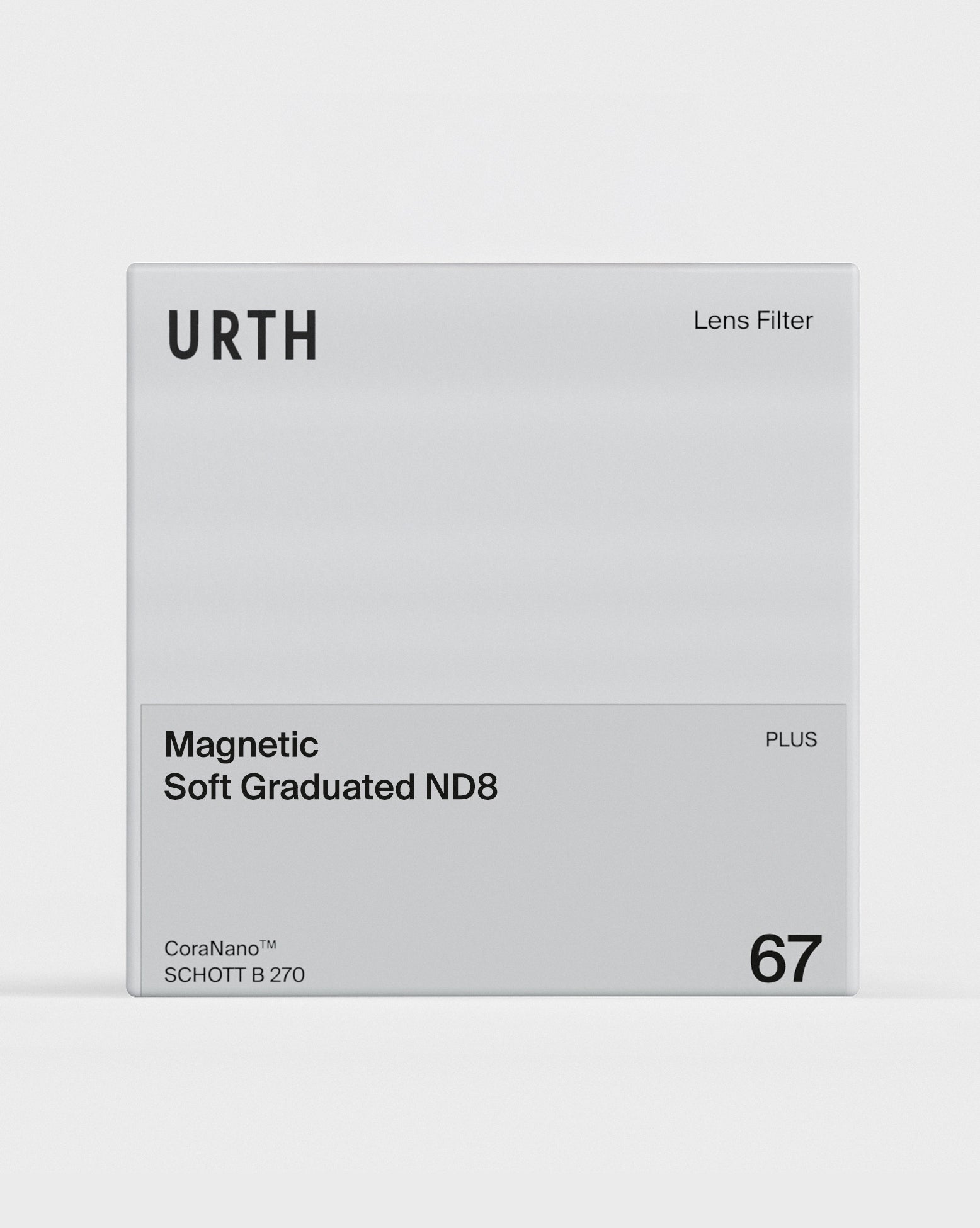 Urth magnetický filtr Soft Graduated ND8 Plus+ skleněný