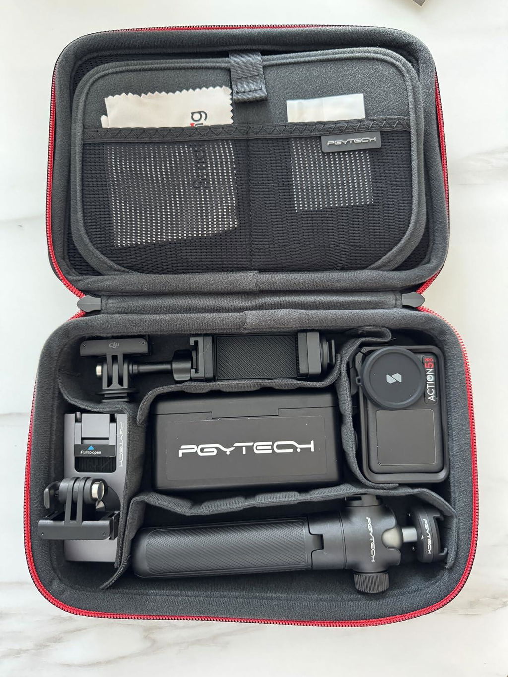 PGYTECH Action Camera Carrying Case pouzdro pevné dělené