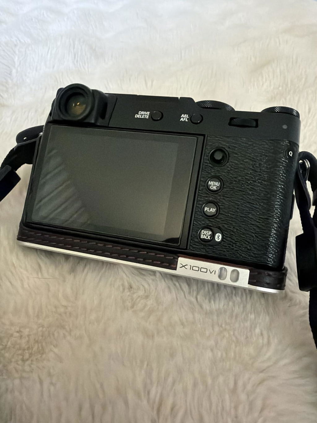PGYTECH kožené pouzdro FUJIFILM X-T5 Midnight Black