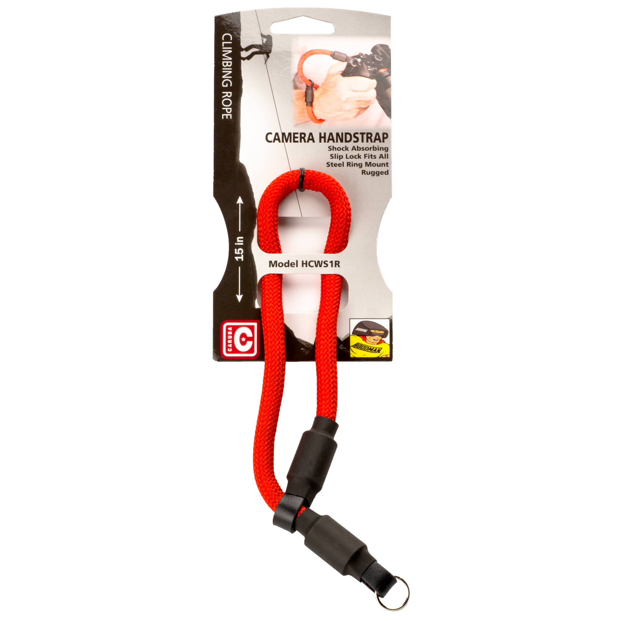 Hoodman Wrist Strap poutko na zápěstí černé
