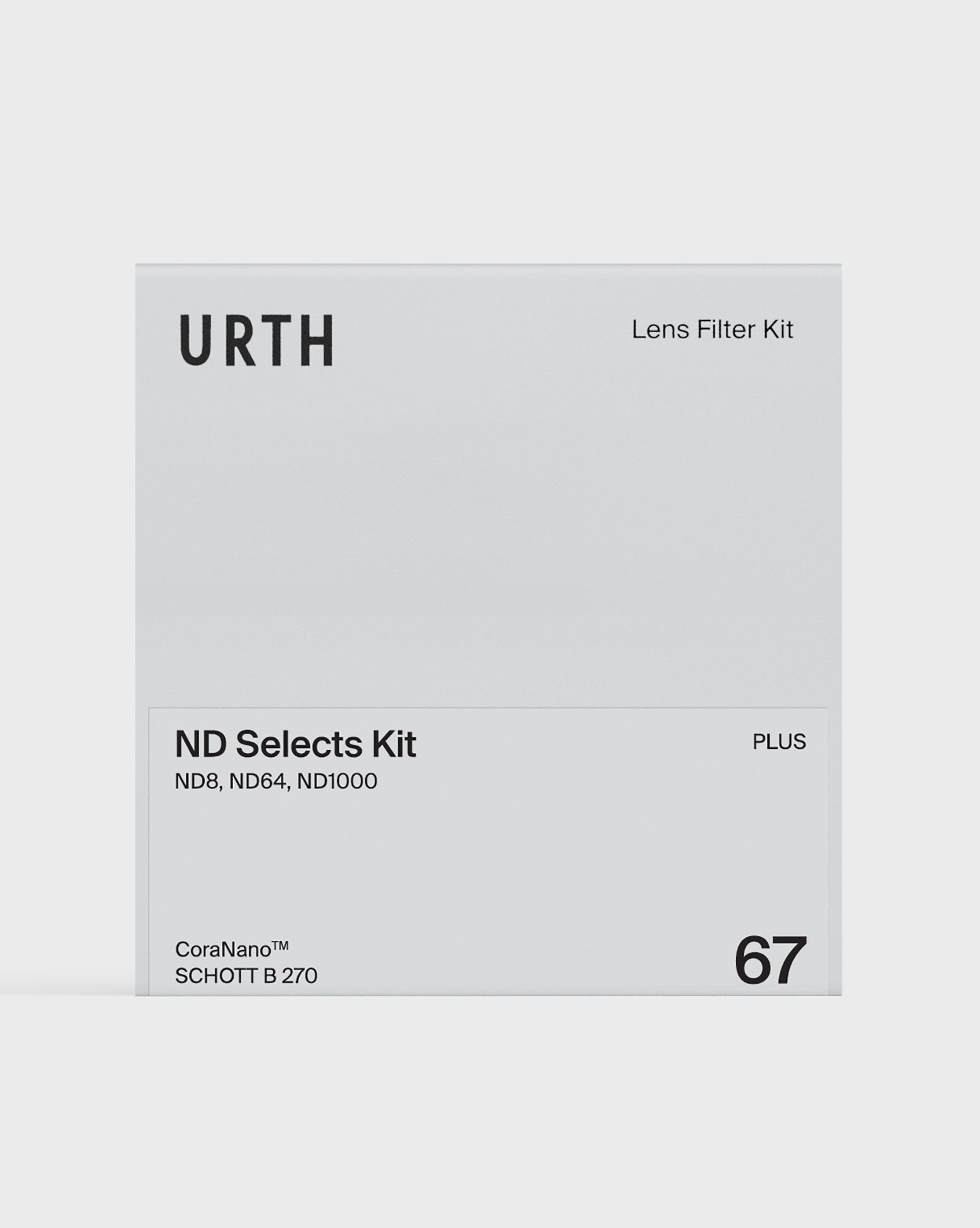 Urth ND Selects sada ND filtrů 3 ks Plus
